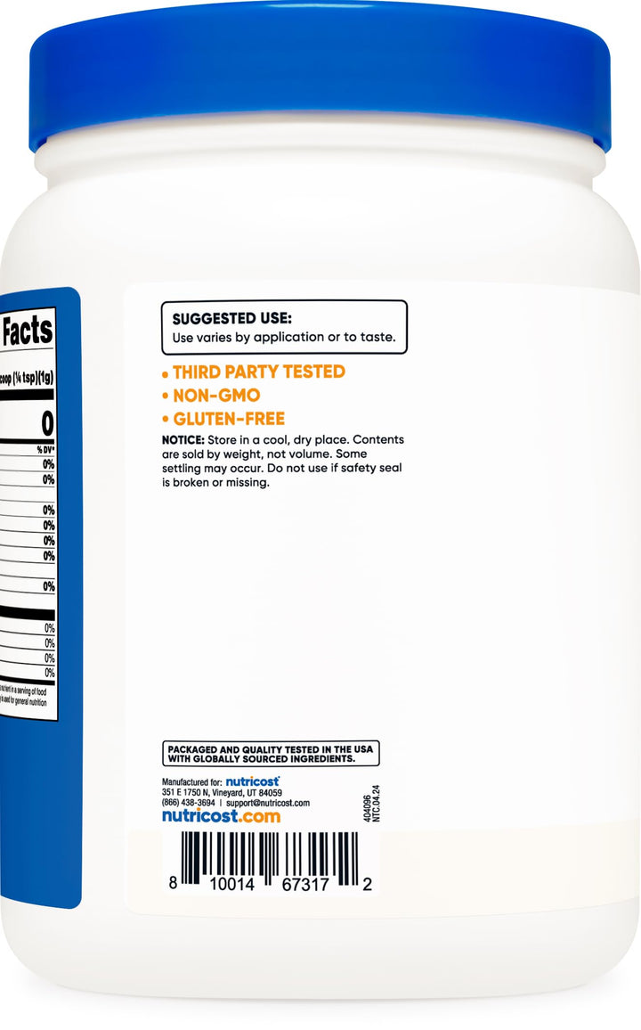 Malic Acid Powder 2 LBS - Gluten Free, Non-GMO