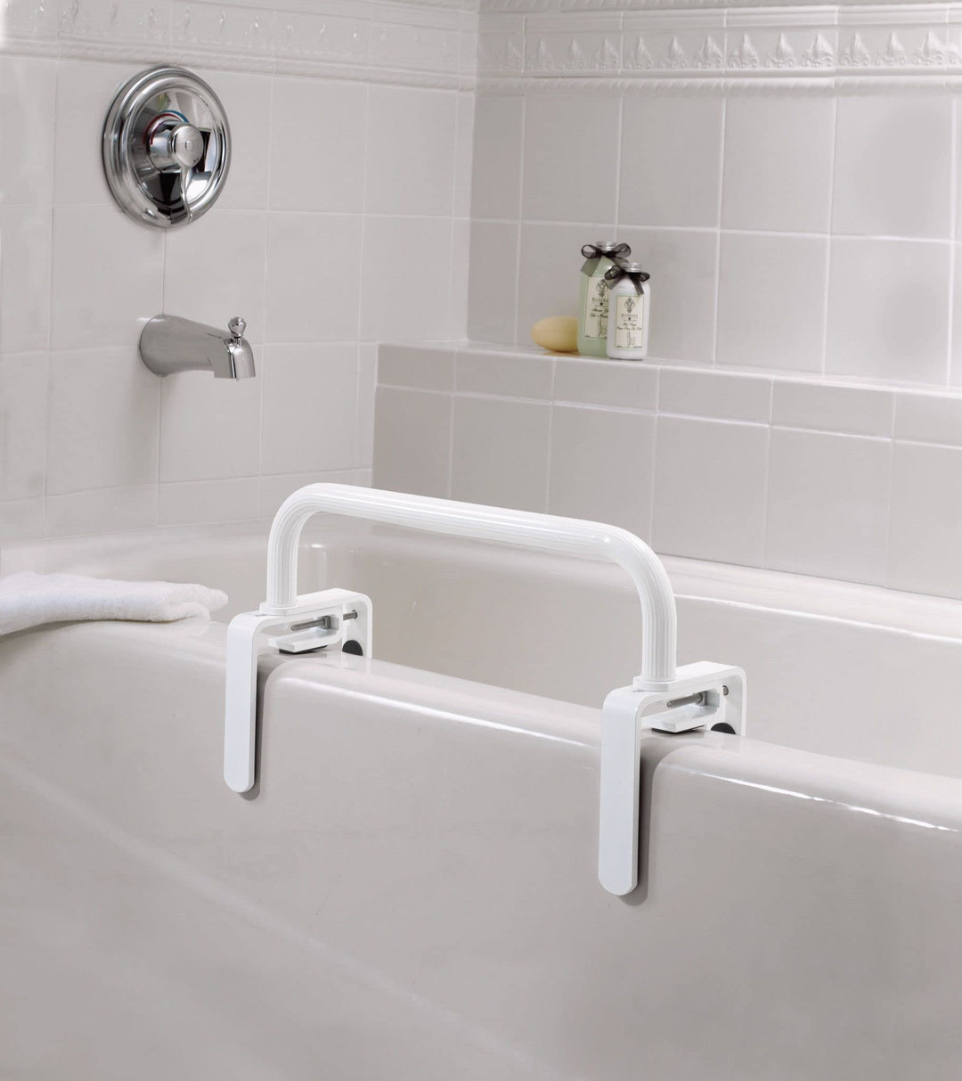 DN7010 Home Care Tub Safety Bar, Glacier