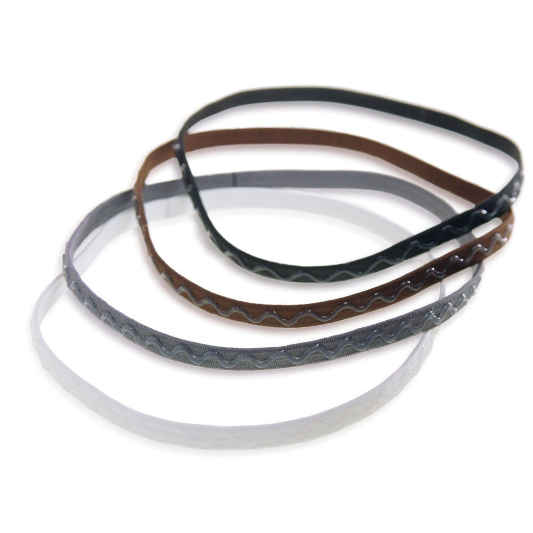 Goody Styling Essentials Slide Proof with Silicon Neutral Headwraps, 4 Count