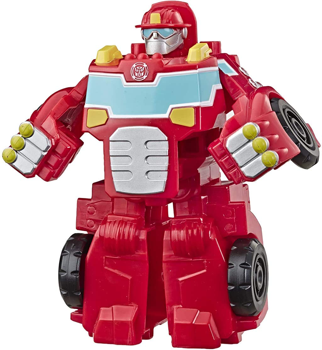 Playskool Heroes Rescue Bots Academy Heatwave The Fire-Bot Converting Toy, 4.5 Action Figure, Toys for Kids Ages 3 & Up