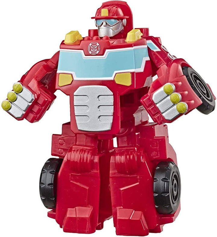 Playskool Heroes Rescue Bots Academy Heatwave The Fire-Bot Converting Toy, 4.5 Action Figure, Toys for Kids Ages 3 & Up
