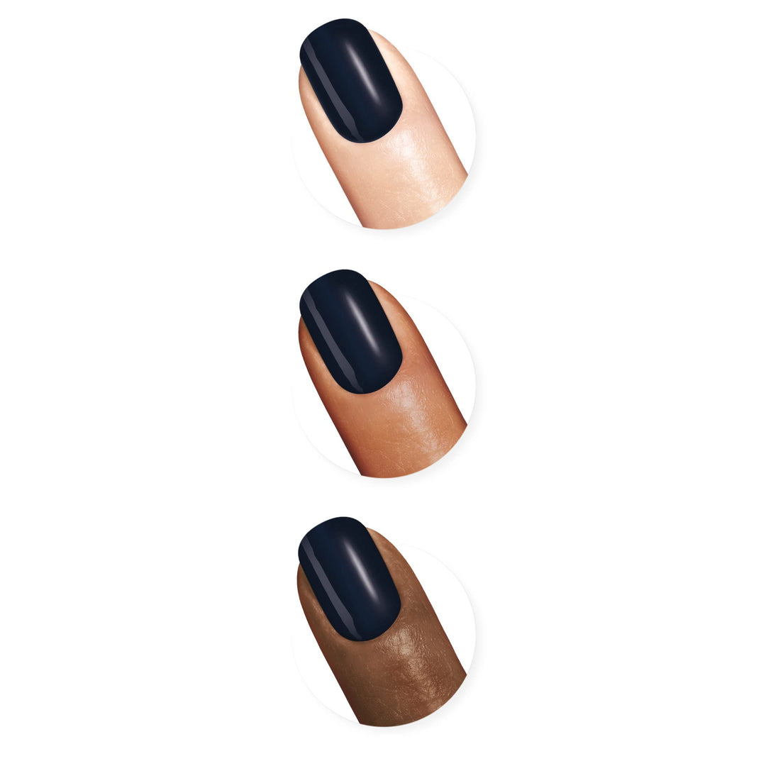 Miracle Gel™, Midnight Mod, Long Lasting, Gel-Like Formula, No UV Lamp Needed, Blue Nail Polish