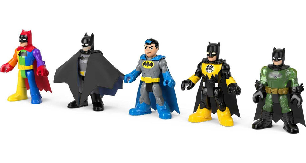 Imaginext DC Super Friends Batman Toys 80th Anniversary Collection Figure Set for Adults & Preschool Kids Ages 3+ Years