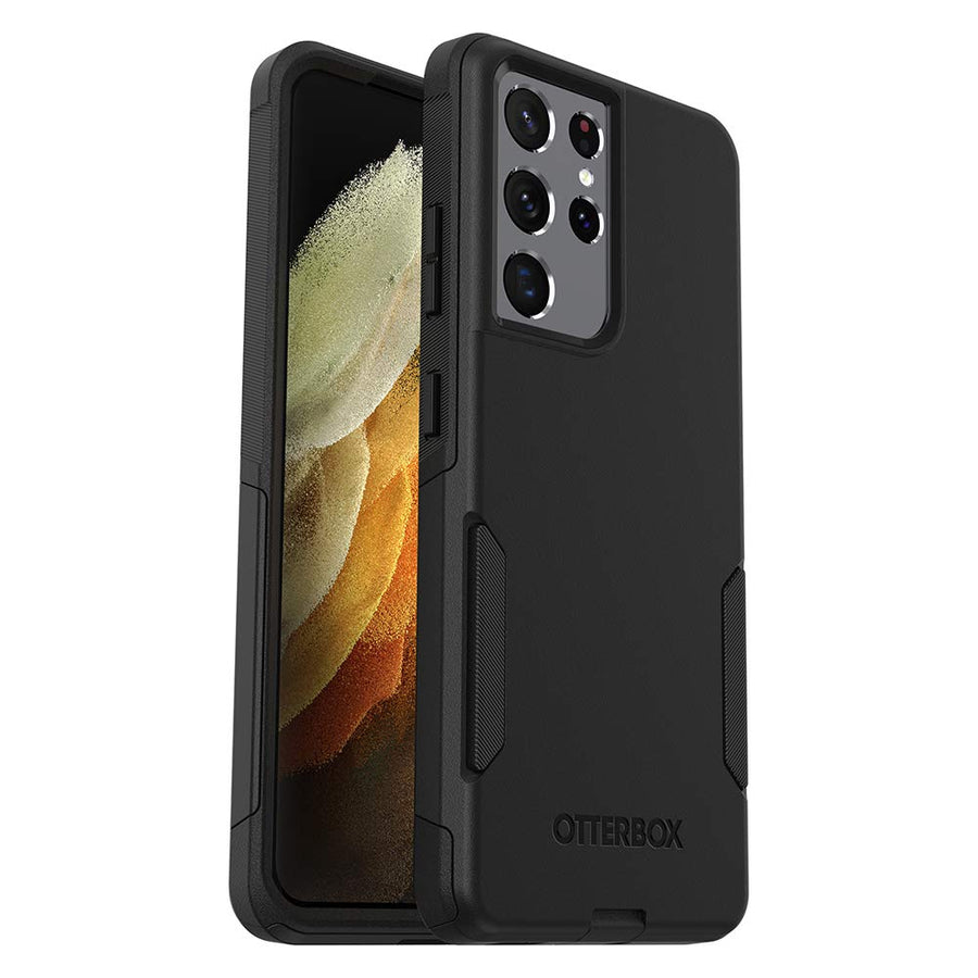Commuter Series Case for Galaxy S21 Ultra 5G (ONLY - Does NOT FIT Non-Plus or Plus Sizes) - Black