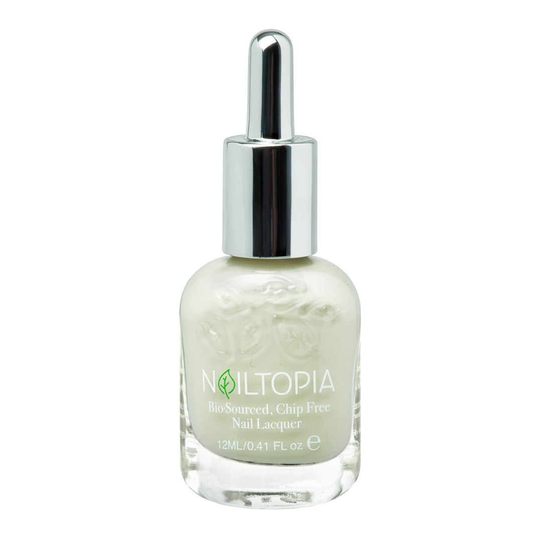 - Plant-Based Chip Free Nail Lacquer - Non Toxic, Bio-Sourced, Long-Lasting, Strengthening Polish - Hold On Tight (Nude With Beige Undertones) - 0.41oz