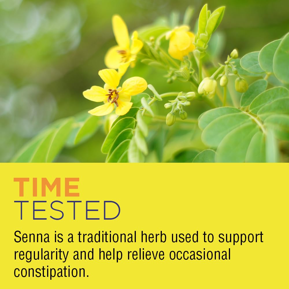 Natures Life Herbs & Prunes | 400mg Senna & Herbal Blend for Healthy Digestion Support | Non-GMO | 250 Tabs, 250 Serv.
