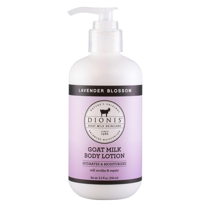 Goat Milk Hydrating Skincare Scented Cream, Rich & Creamy Daily Moisturizing Lavender Blossom Spice Body Lotion For Dry Skin, Made in the USA, Cruelty-Free & Paraben-Free, 8.5 oz Bottle