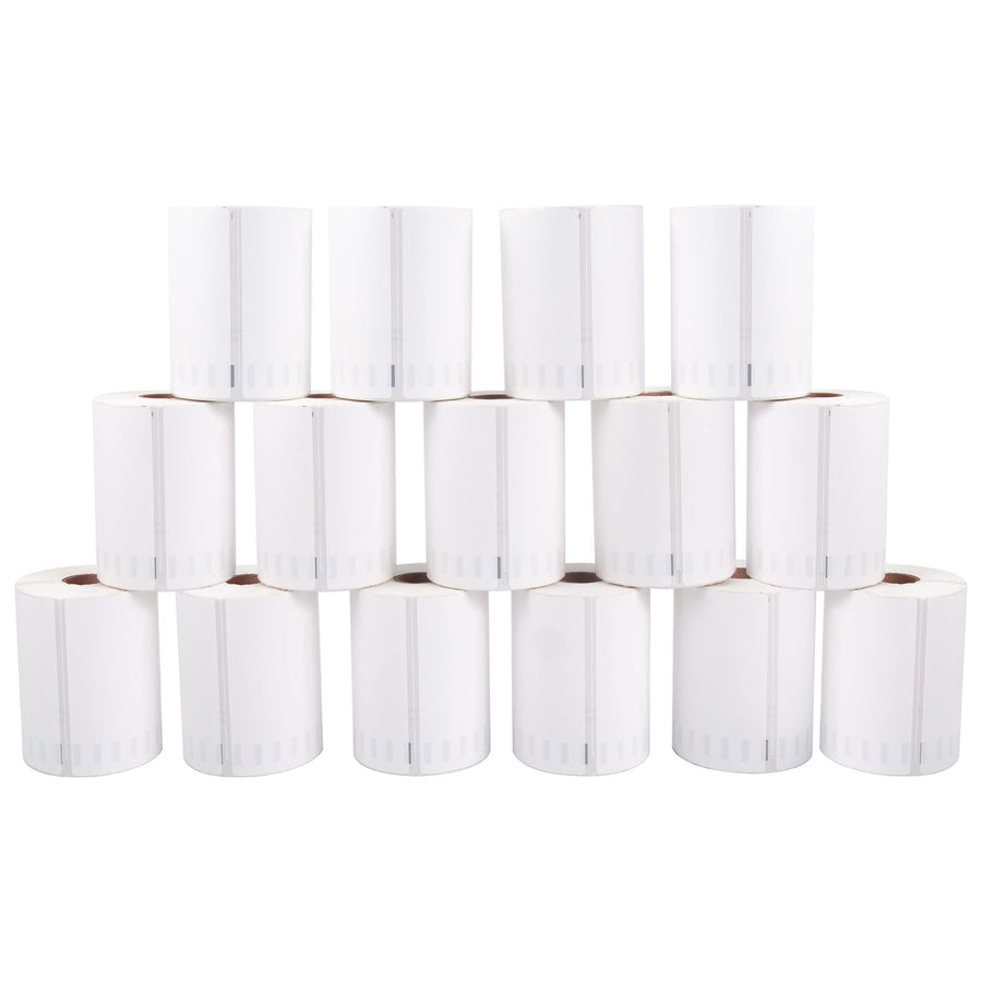 15 Rolls Compatible with Dymo 1744907 Internet Postage Labels 4 x 6 Shipping Labels Compatible with Rollo, DYMO 4XL & Zebra Desktop Printers (220 Labels Per Roll)
