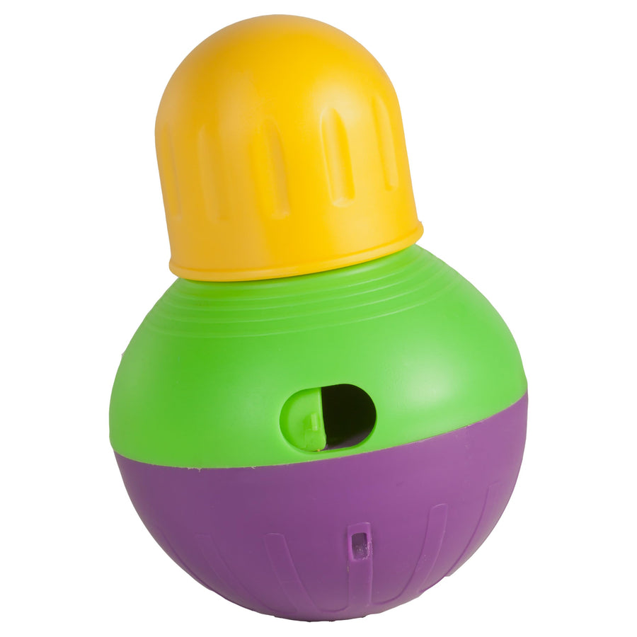 Treat Dispensing Bob-a-Lot Dog Toy, All Breed Sizes (Pack of 1)