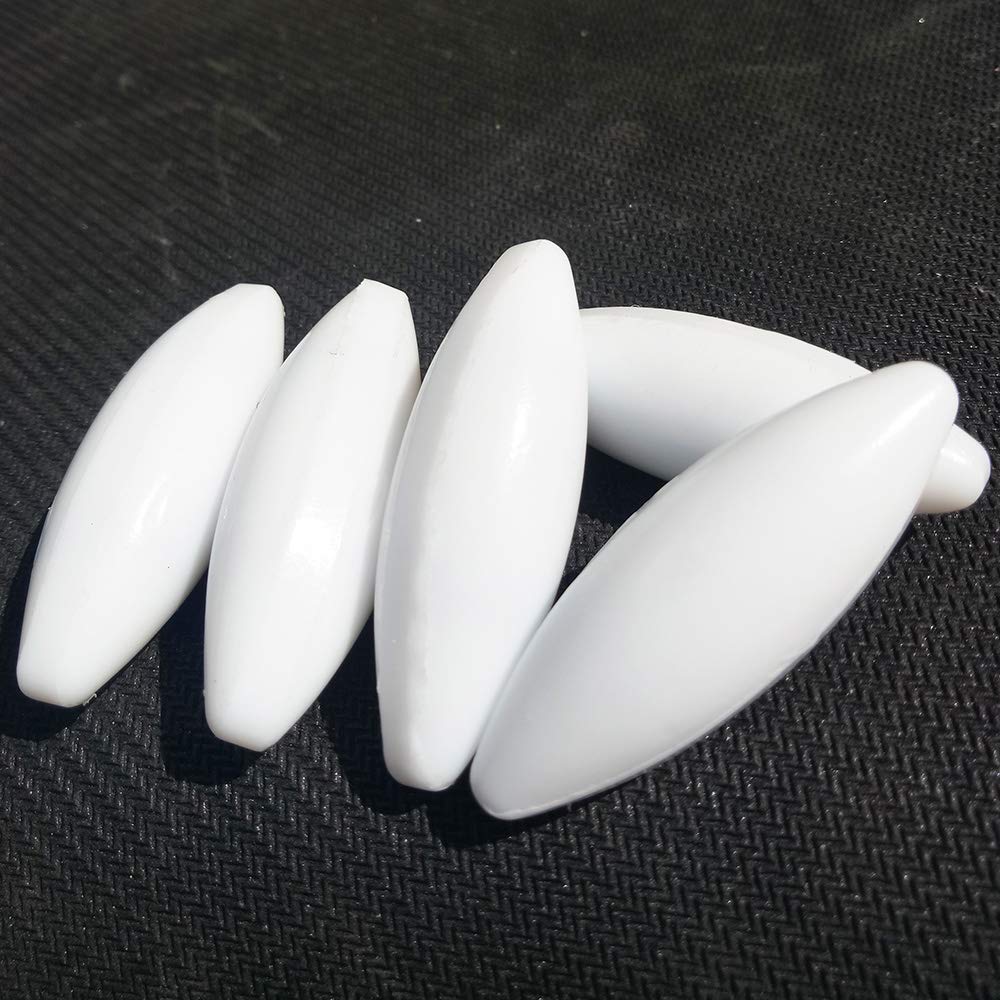 Magnetic Stirrer Stir Bar 2 inch Length PTFE Magnetic Mixer Stir Bars (17X50mm, Olive Shape,3PCS)
