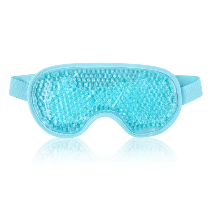Cooling Eye Mask Cold Gel Eye Mask for Eye Puffiness, Tired Eyes, Migraines, Stress, Itchy Eyes, Eye Lid Surgery, Eye Relief Mask for Sleeping, Skin Care, Eye Spa - Blue