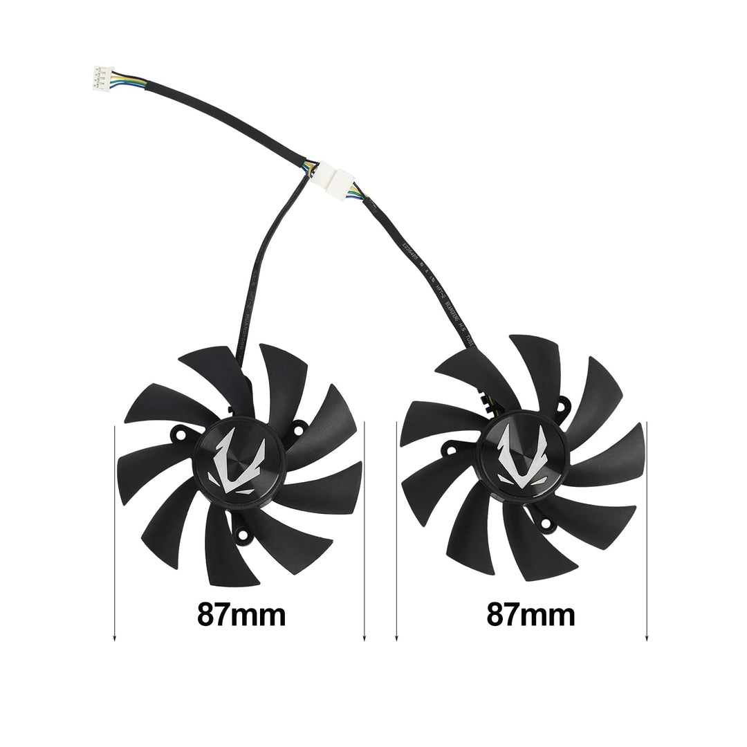 GA92A2H 87mm GTX1660s RXT2060 Graphics Card Fan for Zotac GTX 1660 Ti Super AMP, RTX 2060 2070 Super Mini/Twin Fan (Fan-B)