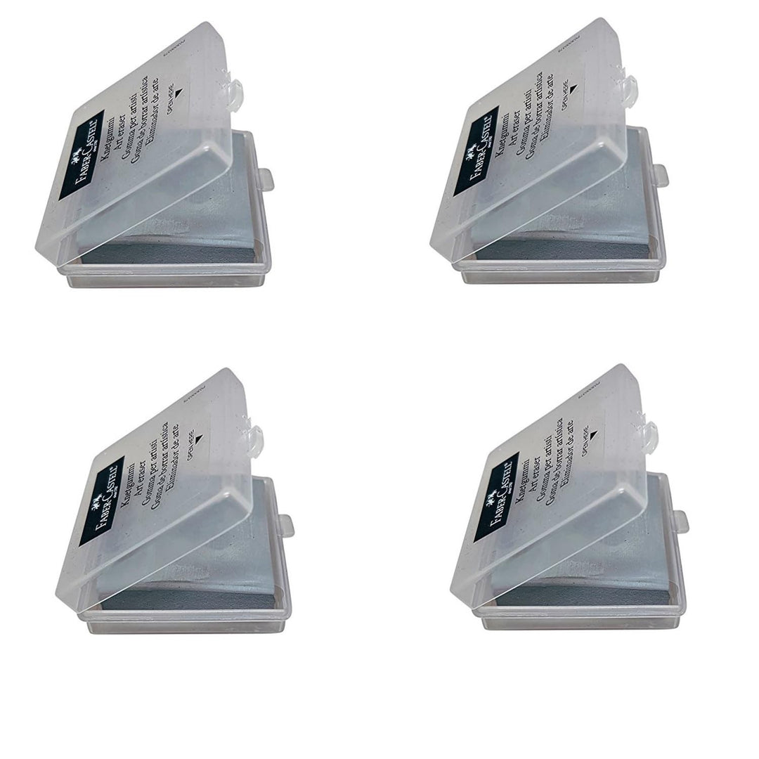 Erasers - Drawing Art kneaded Erasers, Large Size Grey - 4 Pack