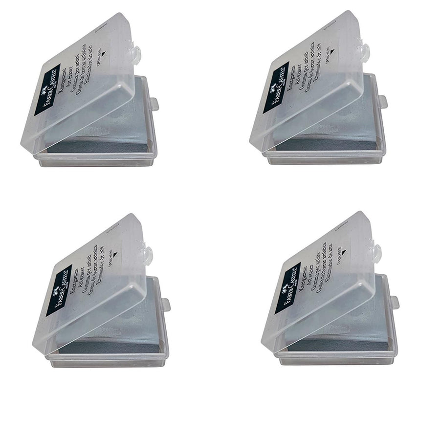 Erasers - Drawing Art kneaded Erasers, Large Size Grey - 4 Pack