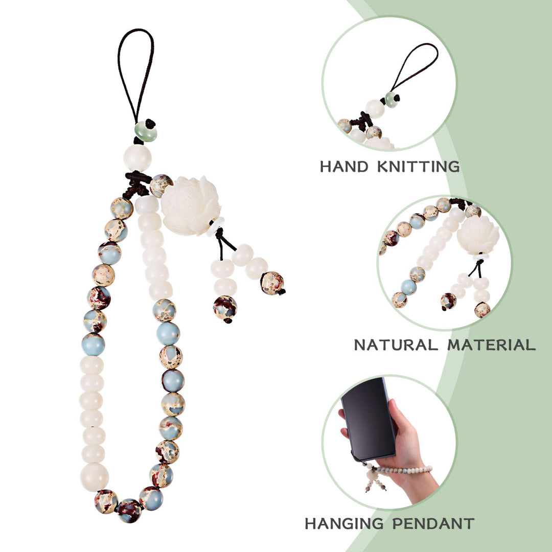 Cell Phone Lanyard Strap Hand Made Hand Wrist Lanyard Anti-Lost Short Lanyard for Phone Keys MP3 MP4
