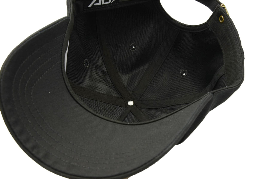 Cap Oversize XXL High Crown Baseball Cap Big Head Hats for Men Dad Hat Adjustable Plain Running Cap 23.6-25.6 (Black)