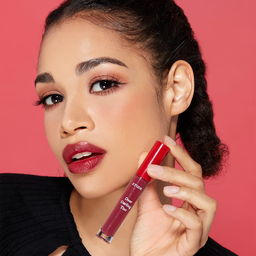 Dear Darling Water Gel Luminous Tint For Eyes, Lips & Cheeks| Long Lasting, Waterproof, Smudgeproof|Korean Makeup|Pk003, Pink-5G