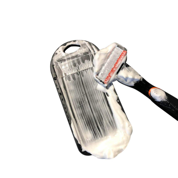 Razor Blade Sharpener and Cleaner,Slide Cleaning Care of Shaver Trimmer and Shaver,Black