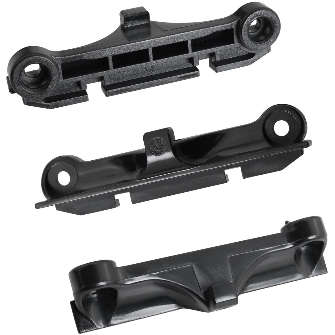 4Pairs CPU Fan Mounting Bracket Plate CPU Fan Support Brackets Retainer Brackets Plate Support Holders for AM4 AMD (16 Screws), Black
