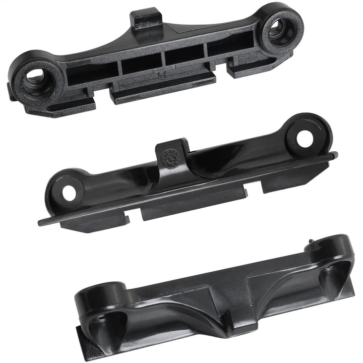 4Pairs CPU Fan Mounting Bracket Plate CPU Fan Support Brackets Retainer Brackets Plate Support Holders for AM4 AMD (16 Screws), Black