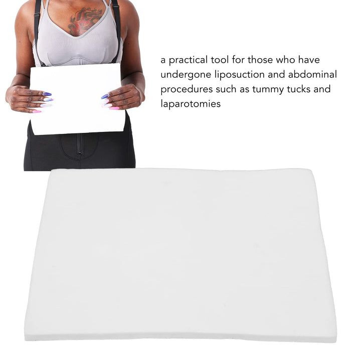 Lipo Foam Pads for Post Surgery Ab Board After Liposuction Surgery Flattening Tummy Tuck Abdominal Compression Garments Lipo Foam Sheets 11x 7.9 x 0.4