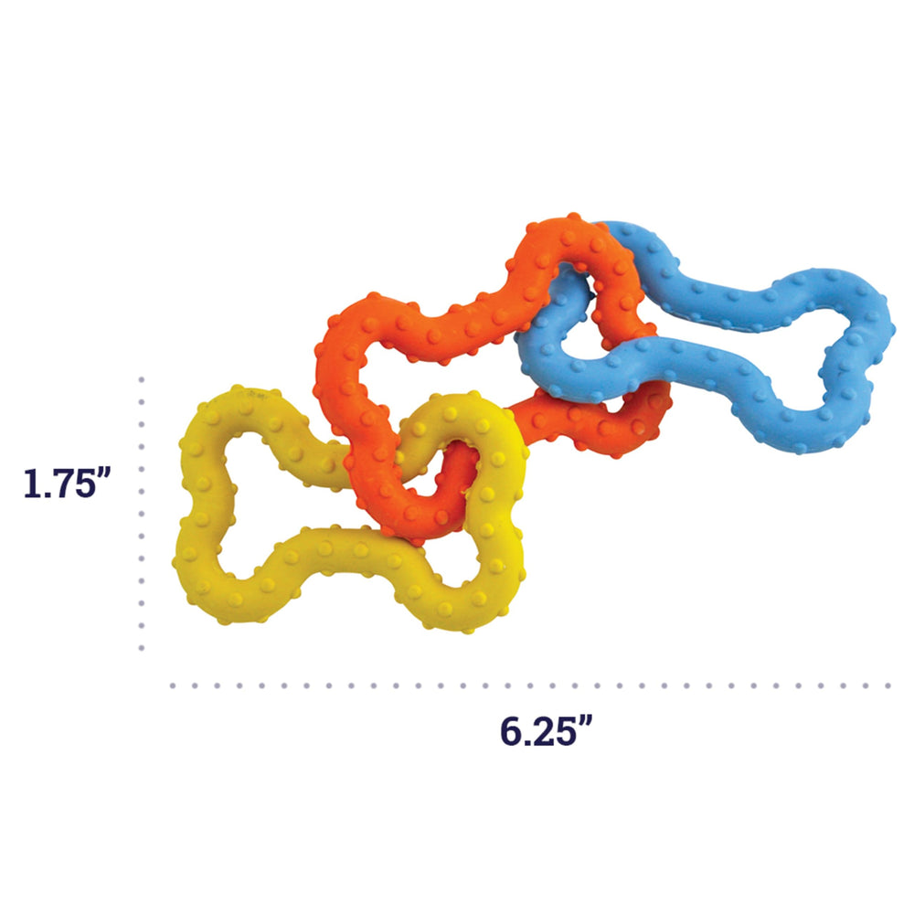 Mini Bone Tug Puppy Chew Toy