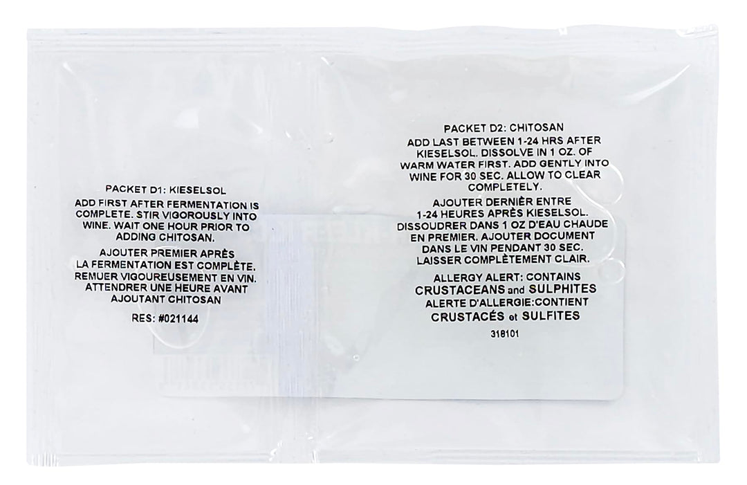 10 X Super-Kleer KC Finings - (10 count)