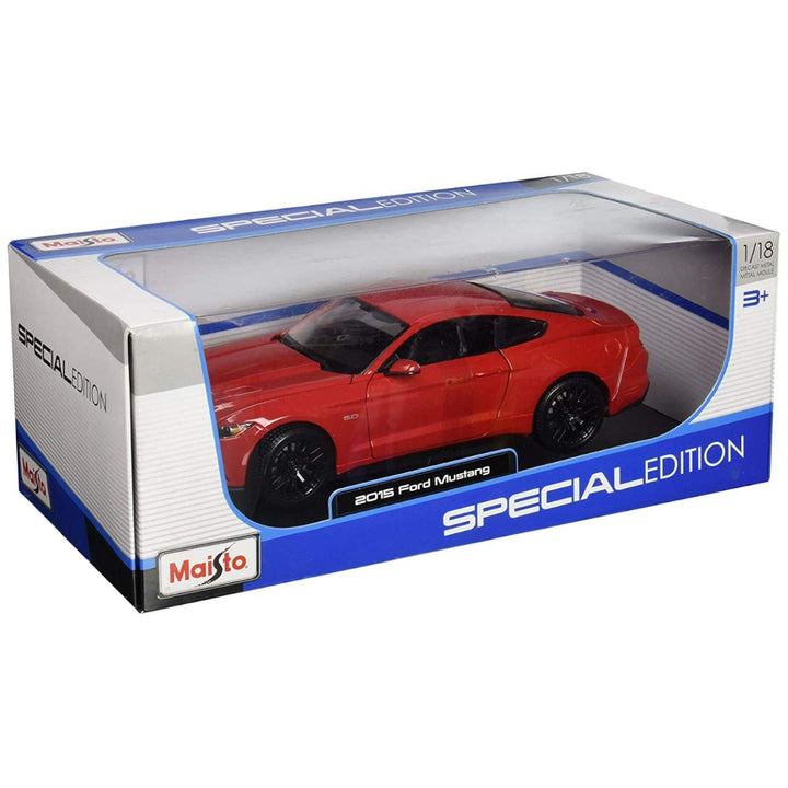 31197RD 1:18 Special Edition 2015 Ford Mustang Diecast Vehicles