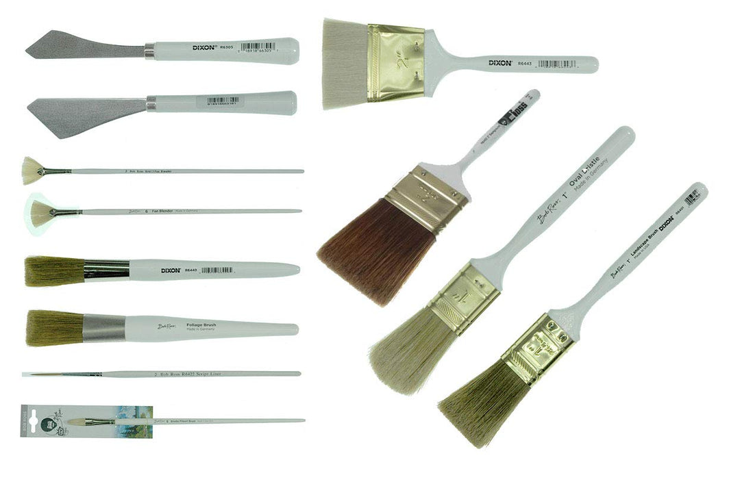 - Landscape Brush Set, Oil Based Painting Tools, 12 pieces