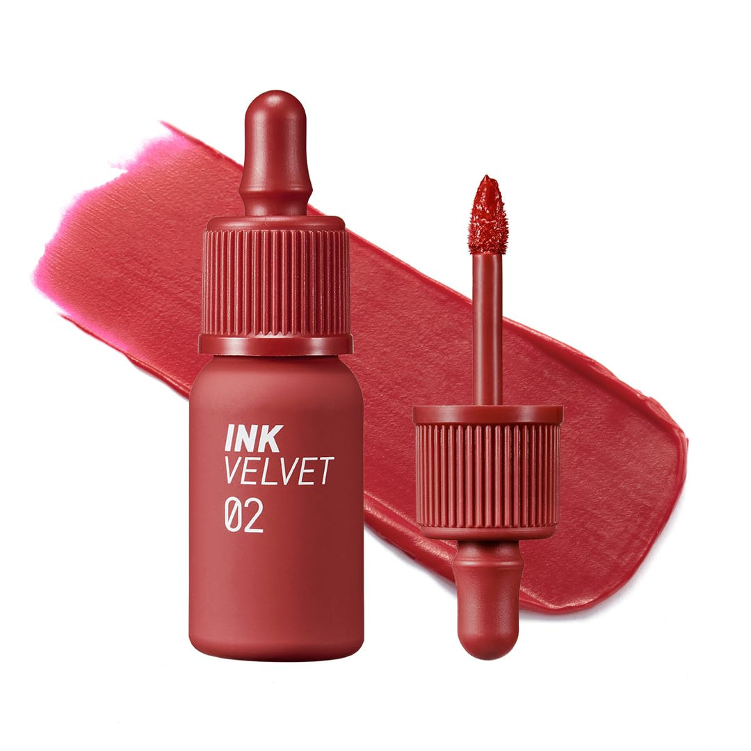 Ink the Velvet Lip Tint - High Pigment Color, Longwear, Weightless, Not Animal Tested, Gluten-Free, Paraben-Free (002 CELEB DEEP ROSE)