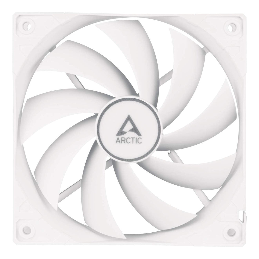 F12 PWM PST - PC Fan, 120mm Fan, PC Case Fan with PWM Sharing Technology (PST), Quiet motor, Computer, Fan Speed: 230-1350 rpm - White