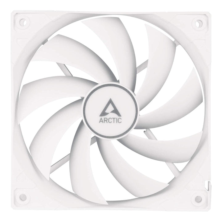 F12 PWM PST - PC Fan, 120mm Fan, PC Case Fan with PWM Sharing Technology (PST), Quiet motor, Computer, Fan Speed: 230-1350 rpm - White