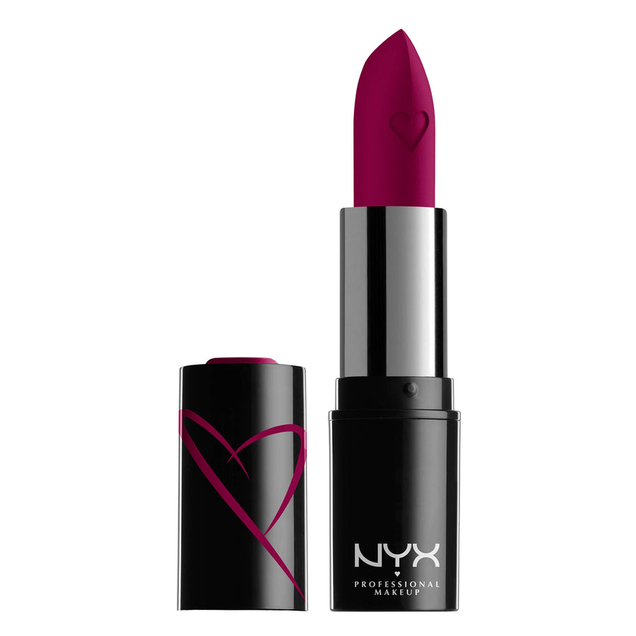PROFESSIONAL MAKEUP Shout Loud Satin Lipstick, Infused With Shea Butter - Dirty Talk (Bright Berry)