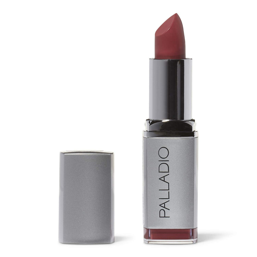 Herbal Lipstick, Rich Pigmented and Creamy Lipstick, Infused with Aloe Vera, Chamomile & Ginseng, Prevents Lips from Drying, Combats Fine Lines, Long Lasting Lipstick, Rosebud