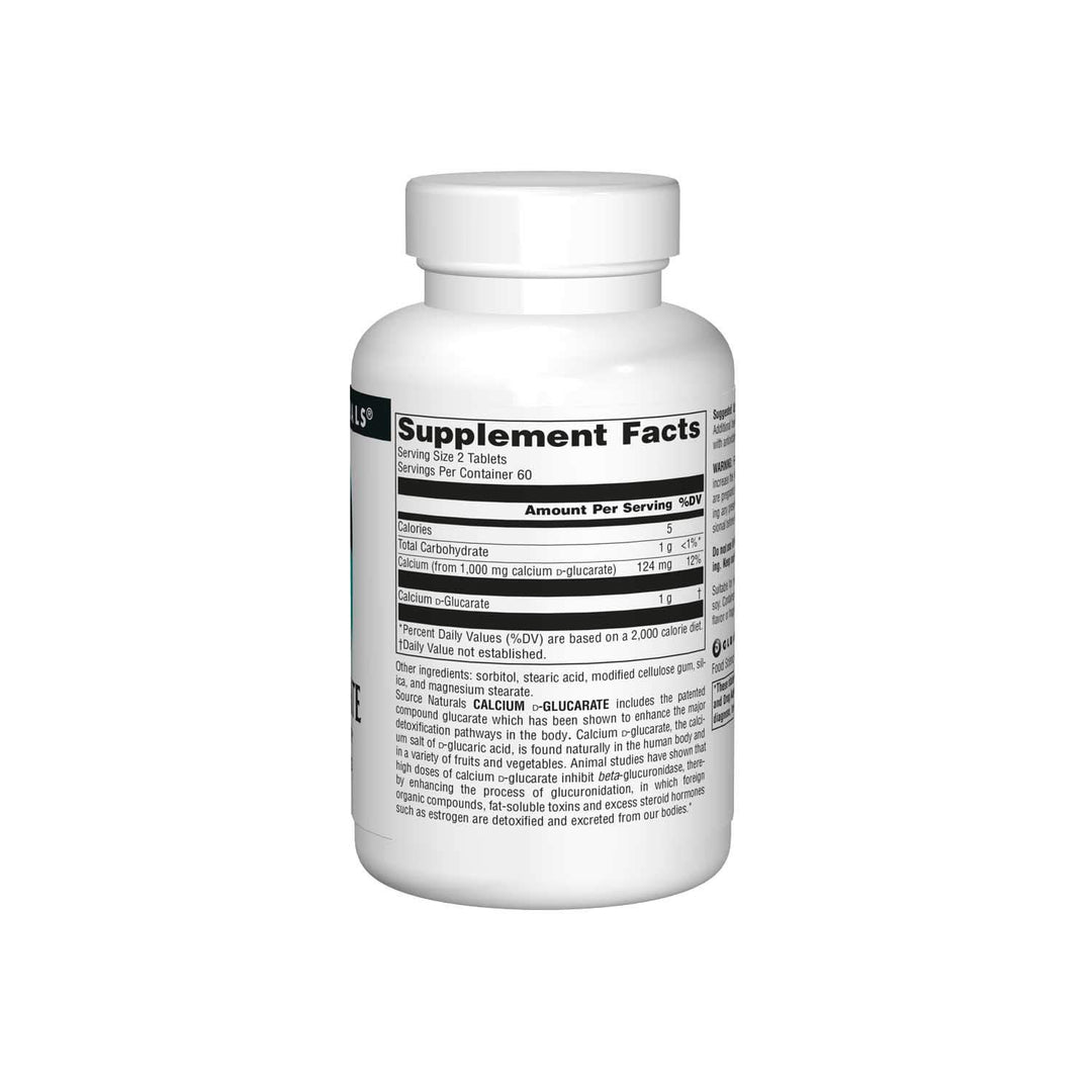 - Calcium D-Glucarate, 500 mg