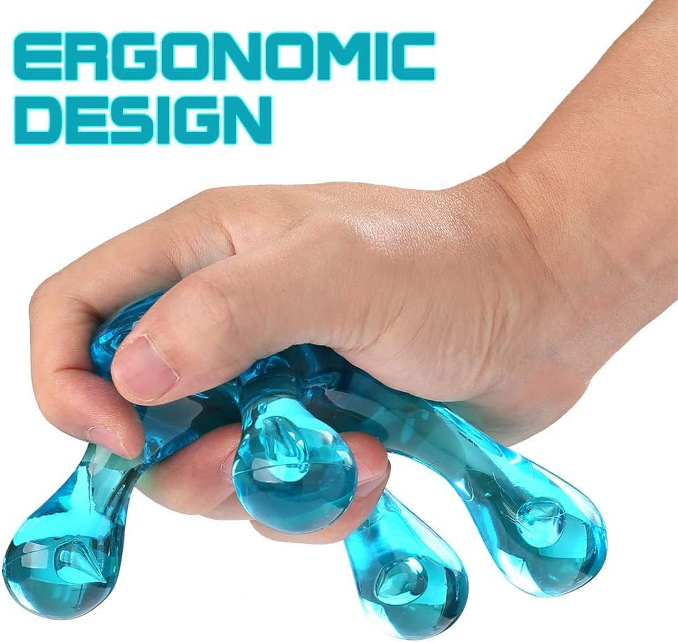 Migleo Hand Held Massage Tool Easy Palm Fit With Massage Knobs For Gentle Pressure Point Massage