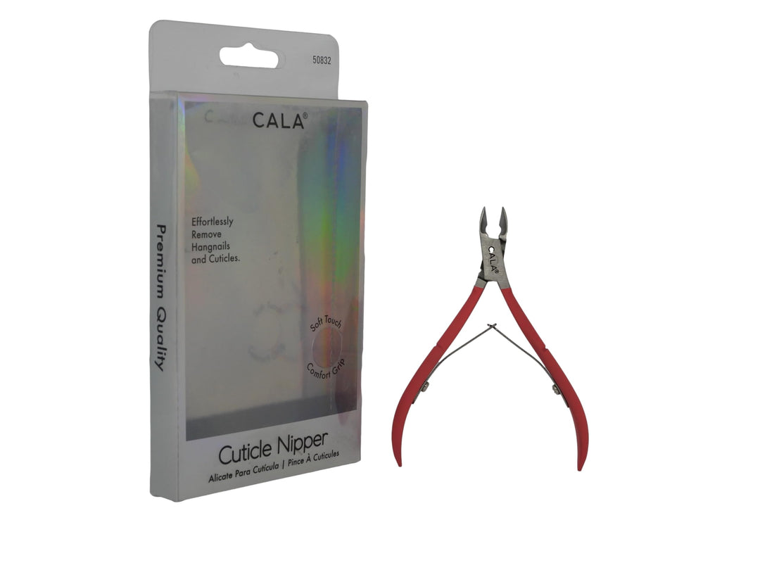 Soft touch coral cuticle nipper