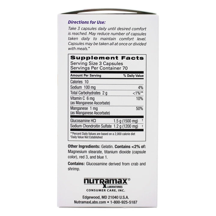 Cosamin DS For Joint Health Dietary Supplement, 210 Capsules