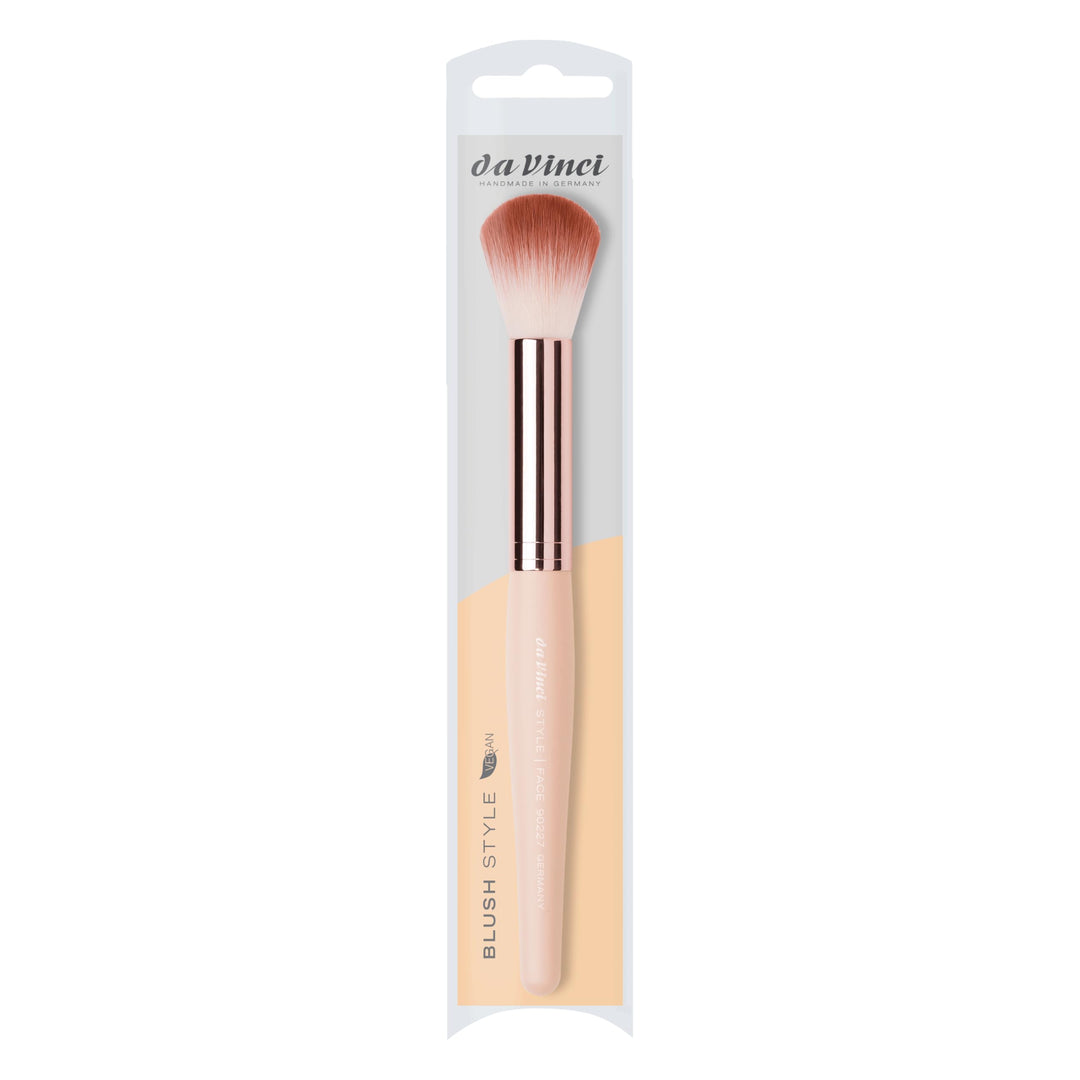 da Vinci Cosmetics Style Vegan Blush Brush, Made In Germany