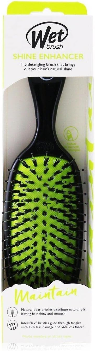 Shine Hair Brush, Black
