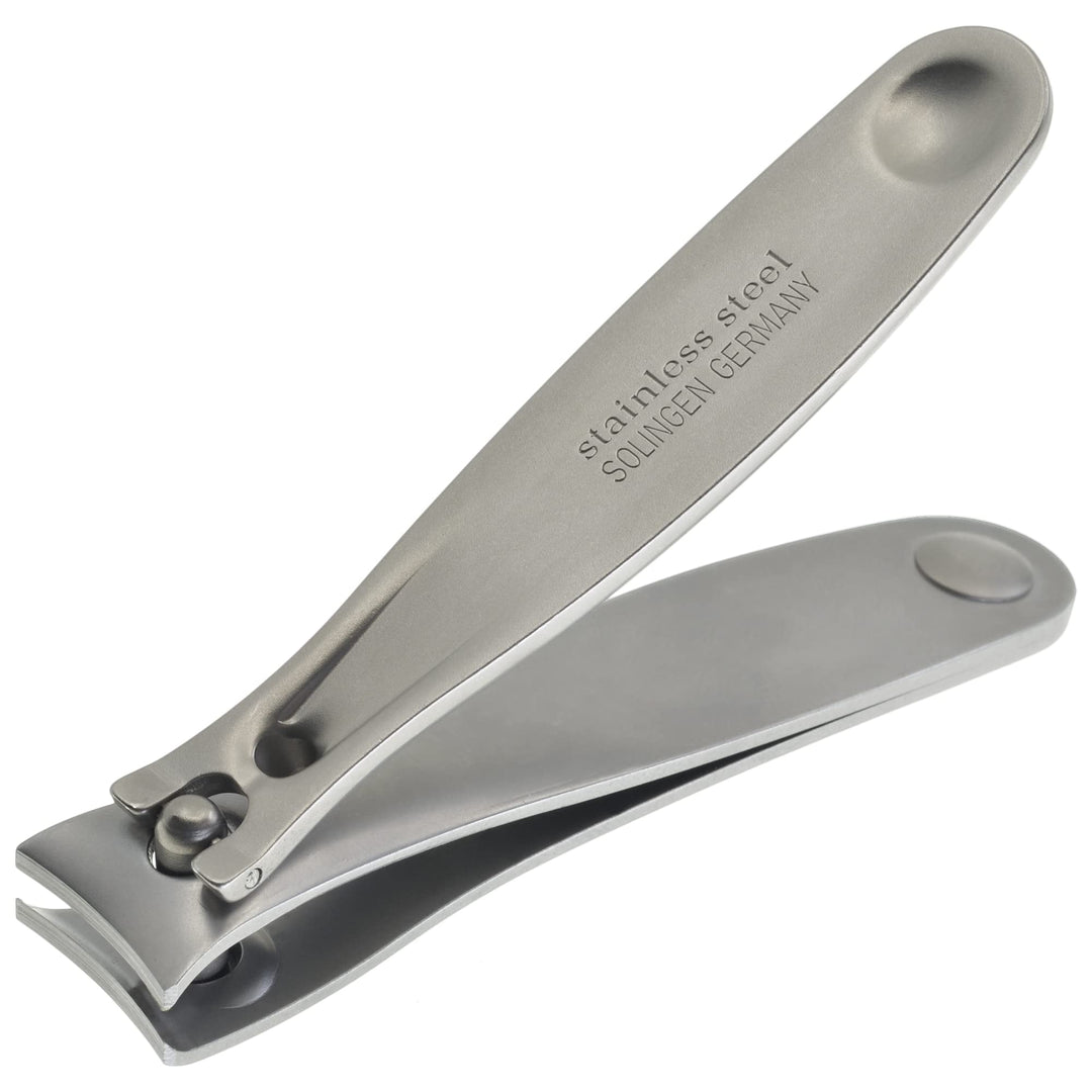 CS15 3 Fingernail Clipper and Toenail Clipper for Manicure and Pedicure - Professional Nail Clippers with Precision Super Sharp Blades - German Stainless Steel Cuticle Trimmer