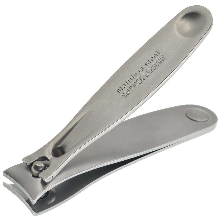 CS15 3 Fingernail Clipper and Toenail Clipper for Manicure and Pedicure - Professional Nail Clippers with Precision Super Sharp Blades - German Stainless Steel Cuticle Trimmer