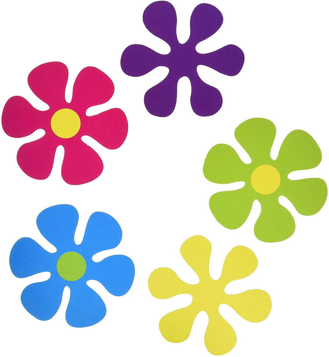 Mini Retro Flower Cutouts