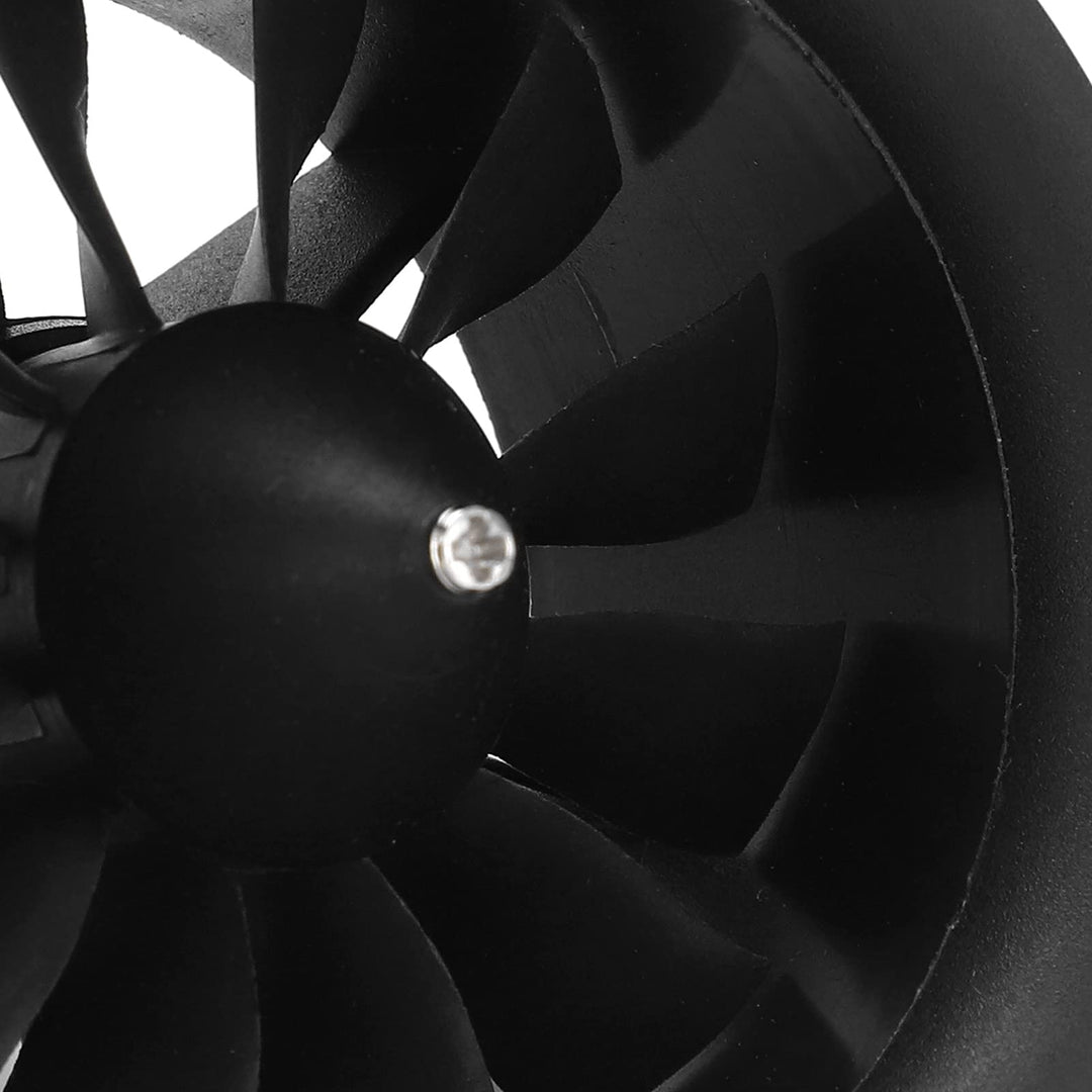 Ducted Fan with Motor, 50mm EDF 12 Blades Ducted Fan with QF2611-4600KV 3-4S Brushless Motor for RC Airplane(CCW)