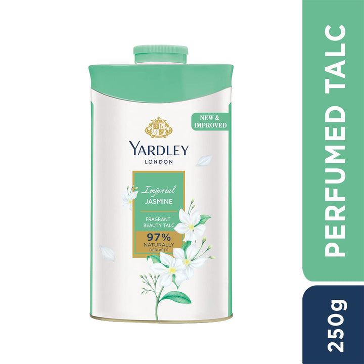 London Imperial Jasmine Perfumed Talc| Fragrant Beauty Talc for Women| Smooth Texture| 250g