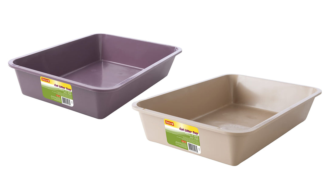 Cat Litter Tray, Multi Colored, 1 Count (Pack of 1)