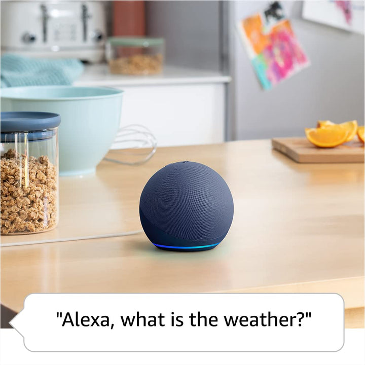 Echo Dot (newest model), Vibrant sounding Alexa speaker, Great for bedrooms, dining rooms and offices, Glacier White