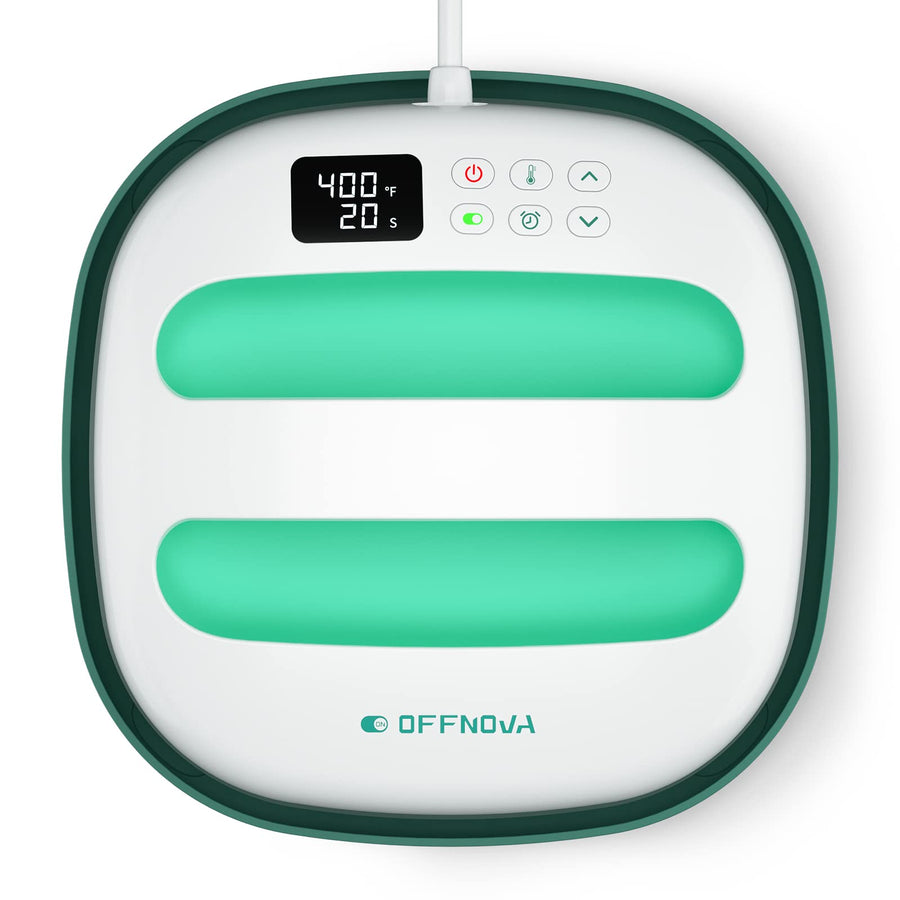 Heat Press Machine for T-Shirts, Portable 9x9 Iron-on Press for HTV Vinyl and Heat Transfer Sublimation for Tote Bags, Hat, DIY Projects