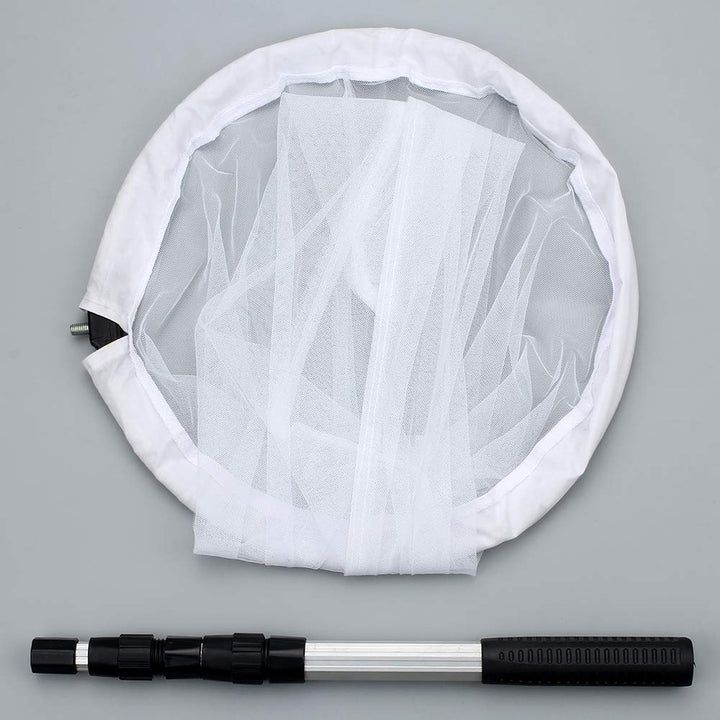 Large Insect and Butterfly Net Bug Catching Net Bird Net with 14 Ring, 32 Net Depth, Handle Extends to 36 Inches (14 Ring, 36 Handle)