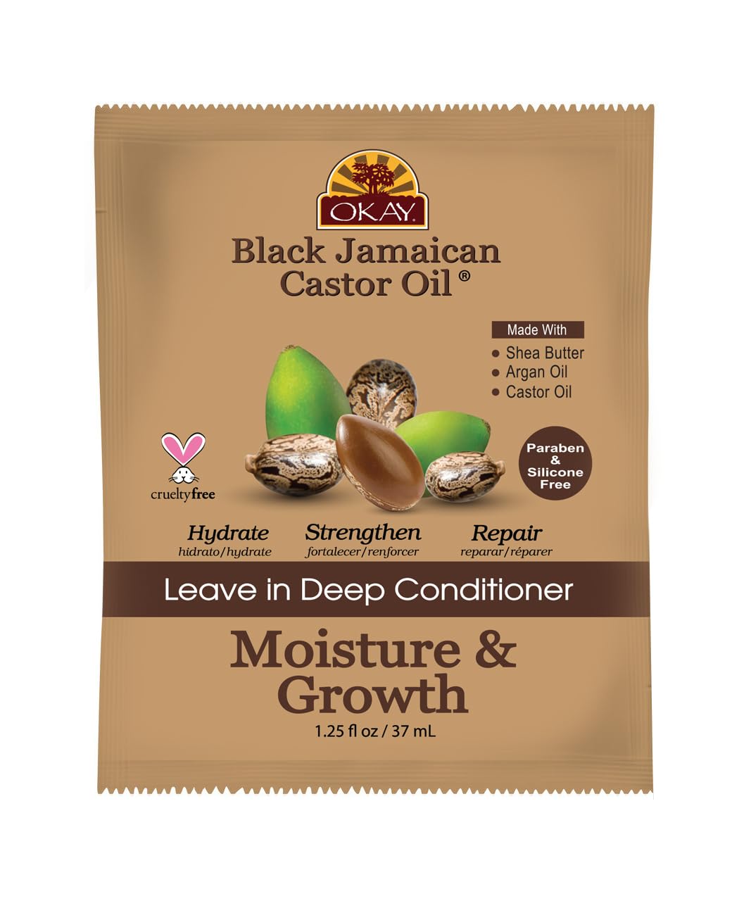 Black Jamaican Castor Oil Leave-In Deep Conditioner 1.5OZ